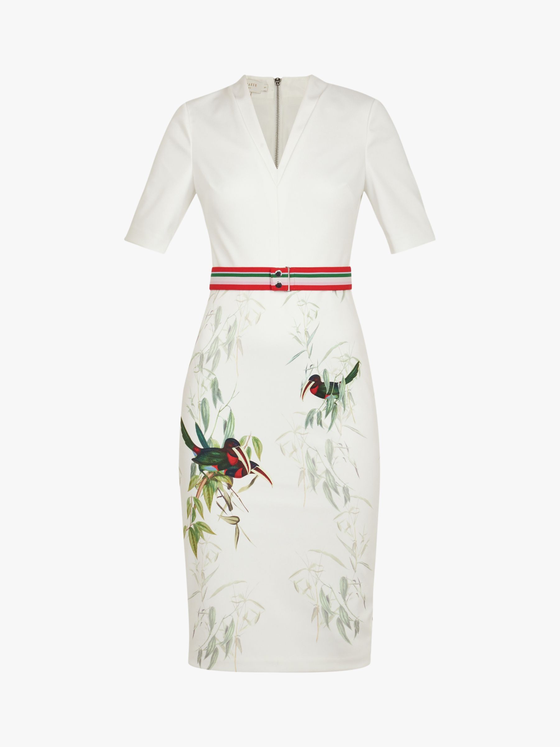 ted baker dress with birds