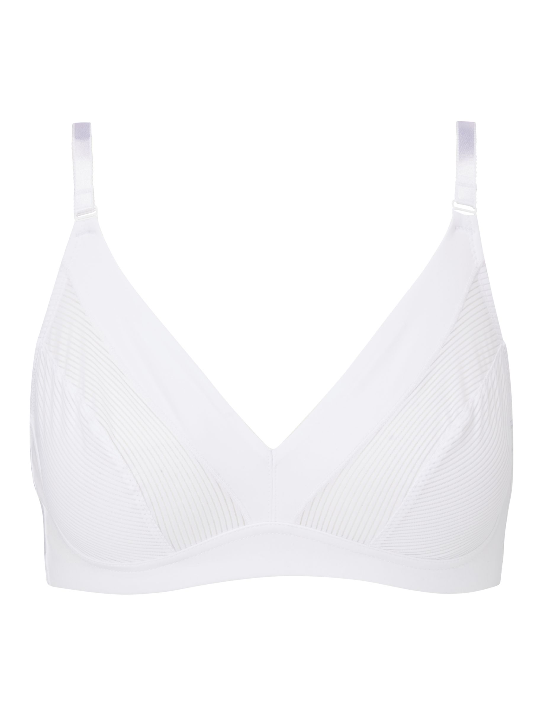 juliet Women's Non Padded Solid Full Coverage Sports Bra White JS 63 WH 32B