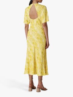 Whistles python print cheap midi dress