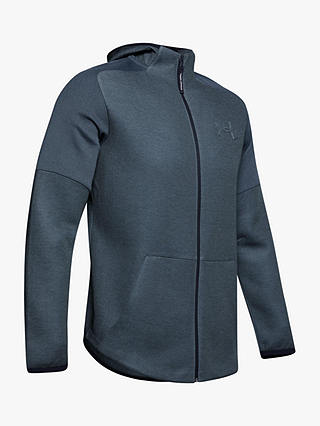 Under Armour Unstoppable Move Light Full Zip Training Hoodie, Wire Full Heather