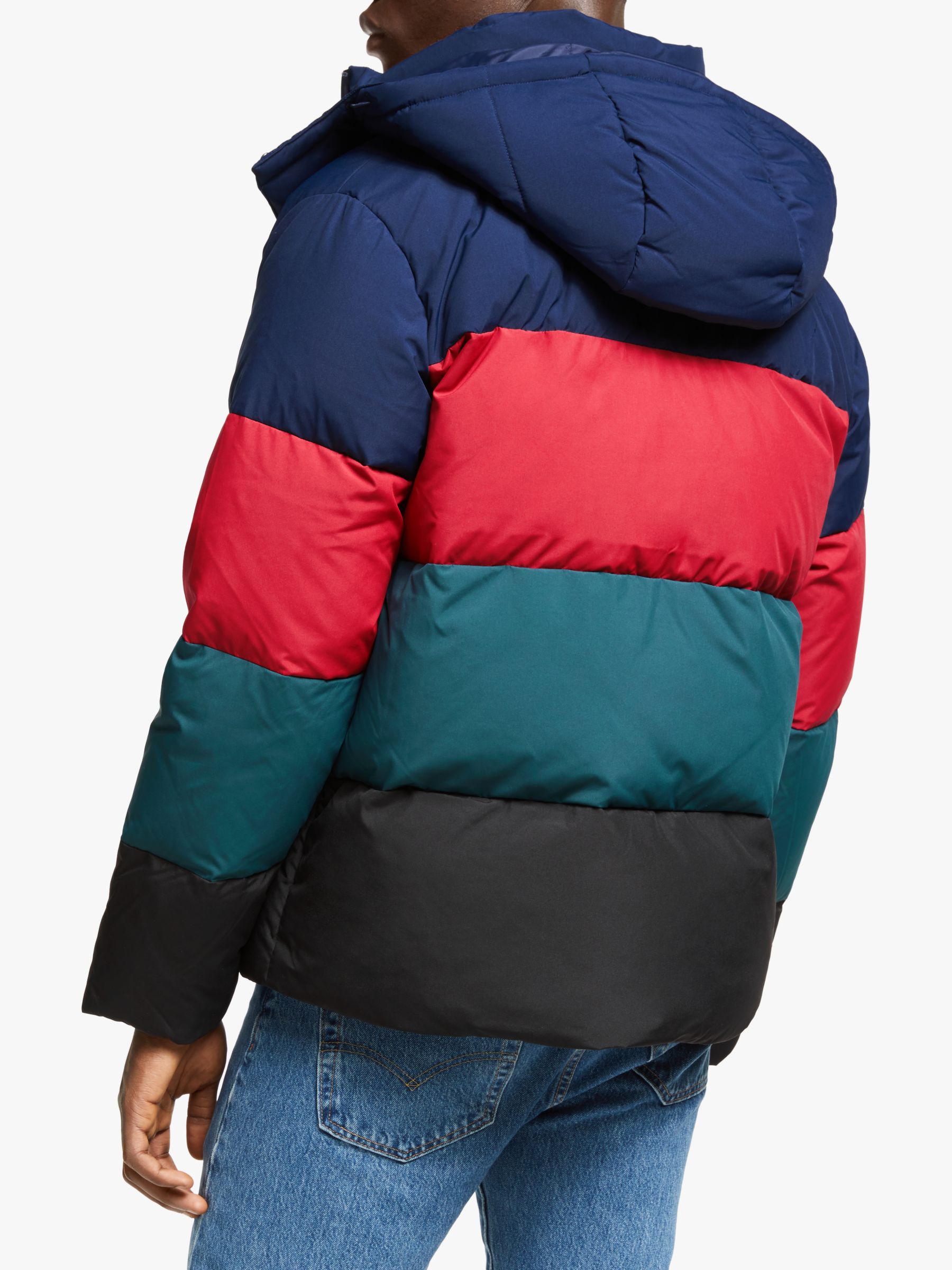 lacoste colour block jacket