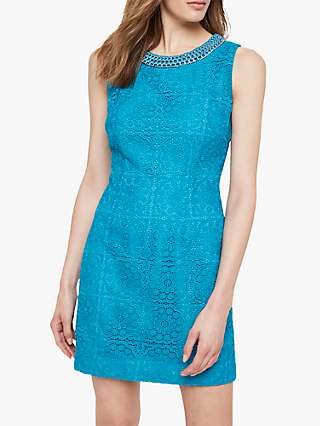 Damsel in a Dress Marea Crochet Lace Dress, Turquoise