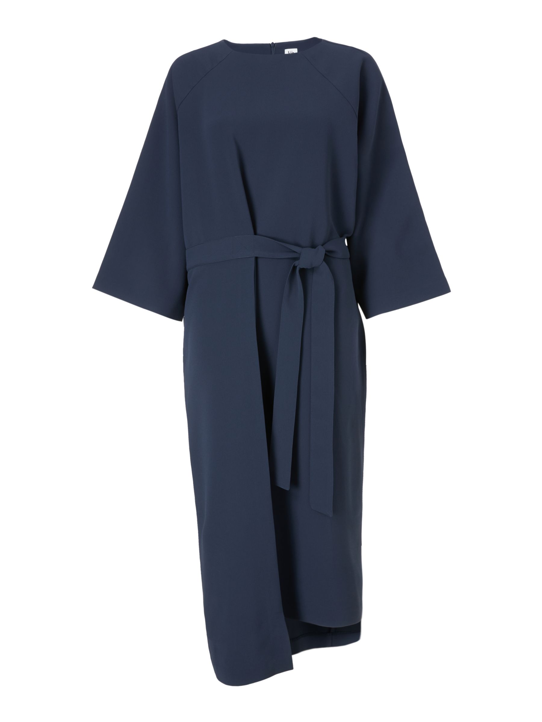 Kin Tie Panel Dress, Blue