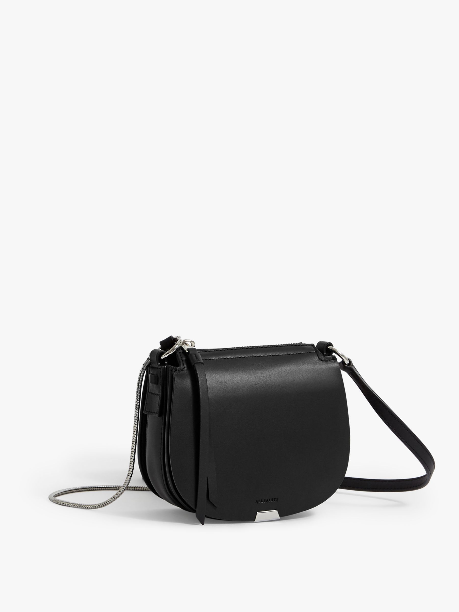 black round cross body bag