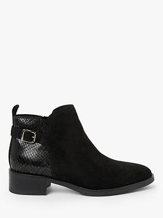 John Lewis & Partners Pallas Leather & Suede Ankle Boots