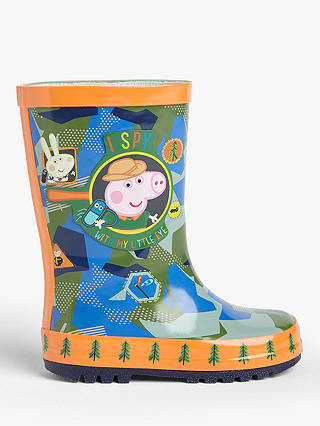 Peppa Pig Children's I Spy George Wellington Boots, Multi
