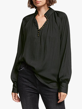 AND/OR Ivy Blouse, Black