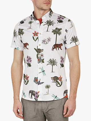 Ted Baker Group Jungle Print Shirt