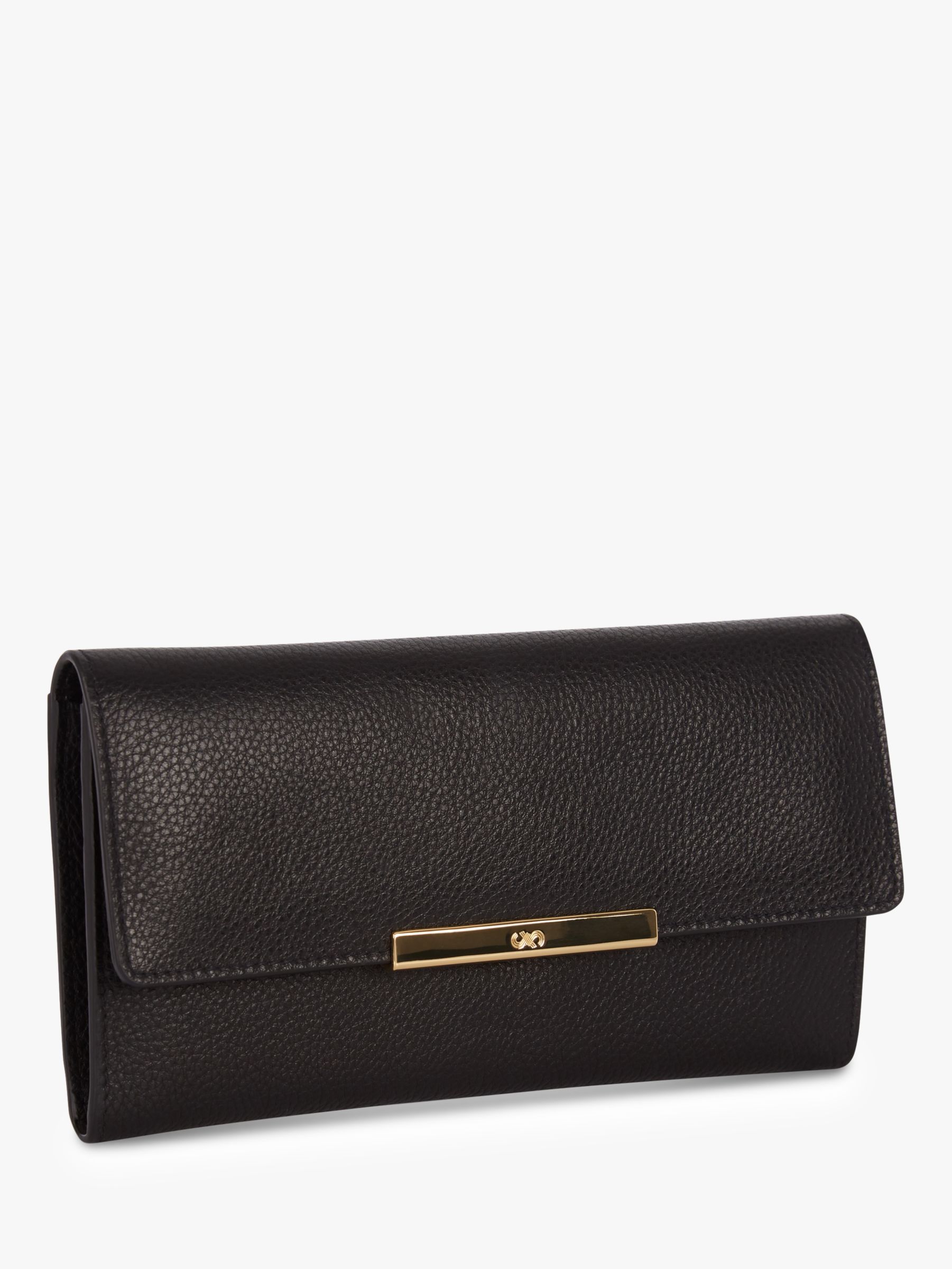 black long purse