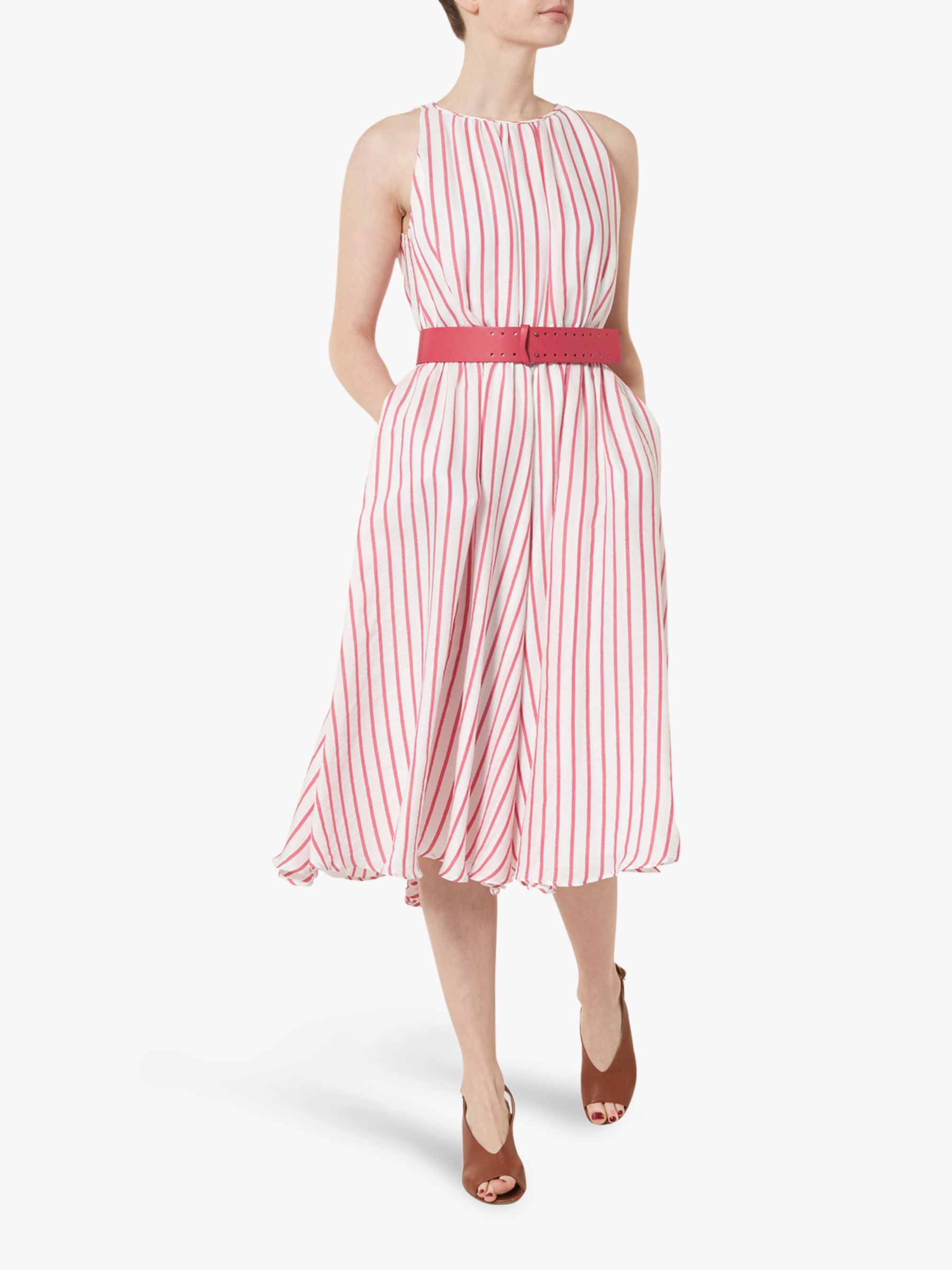 Helen McAlinden Ava Stripe Dress, Pink