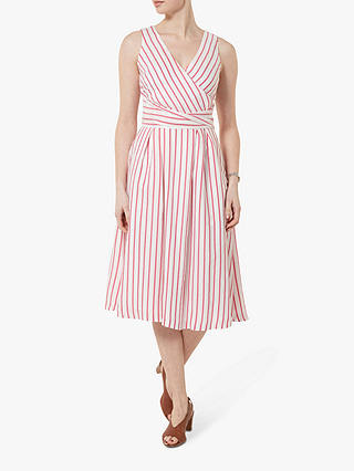 Helen McAlinden Iris Stripe Dress, Pink