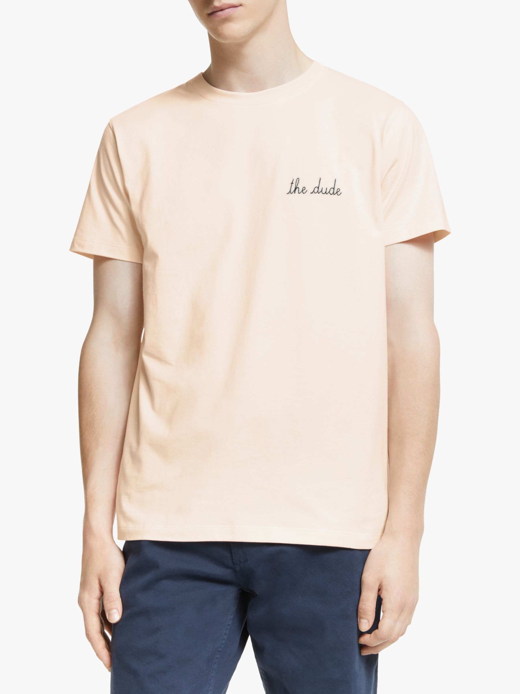 Maison Labiche The Dude T-Shirt, Soft Pink