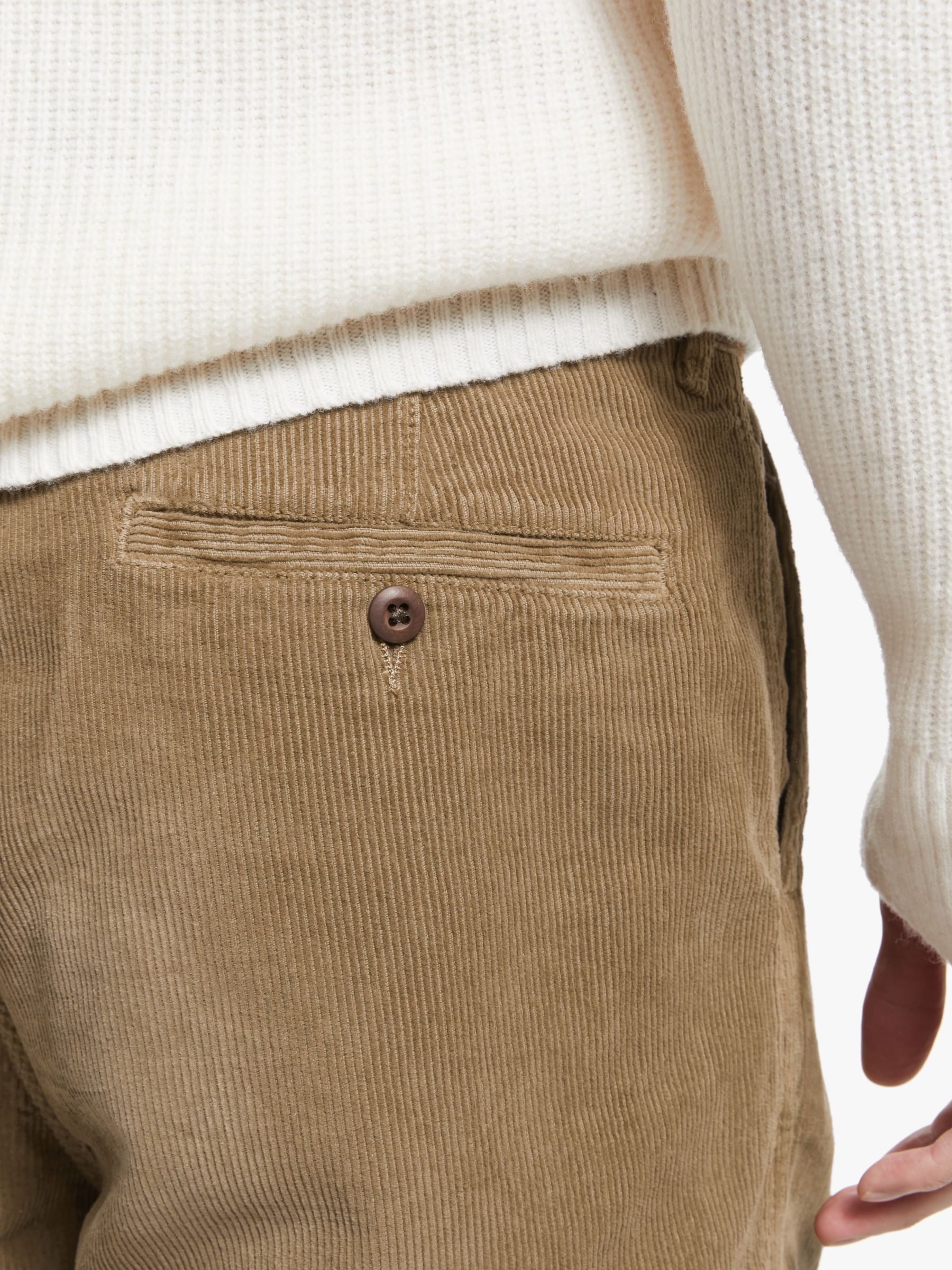 pleated front corduroy mens trousers