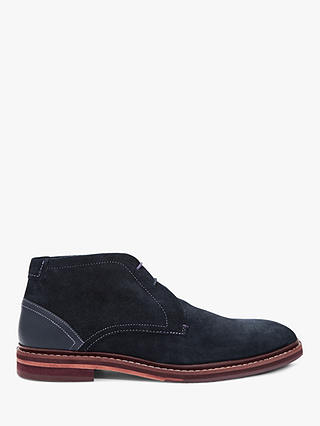Ted Baker Deligh Suede Ankle Boots, Dark Blue