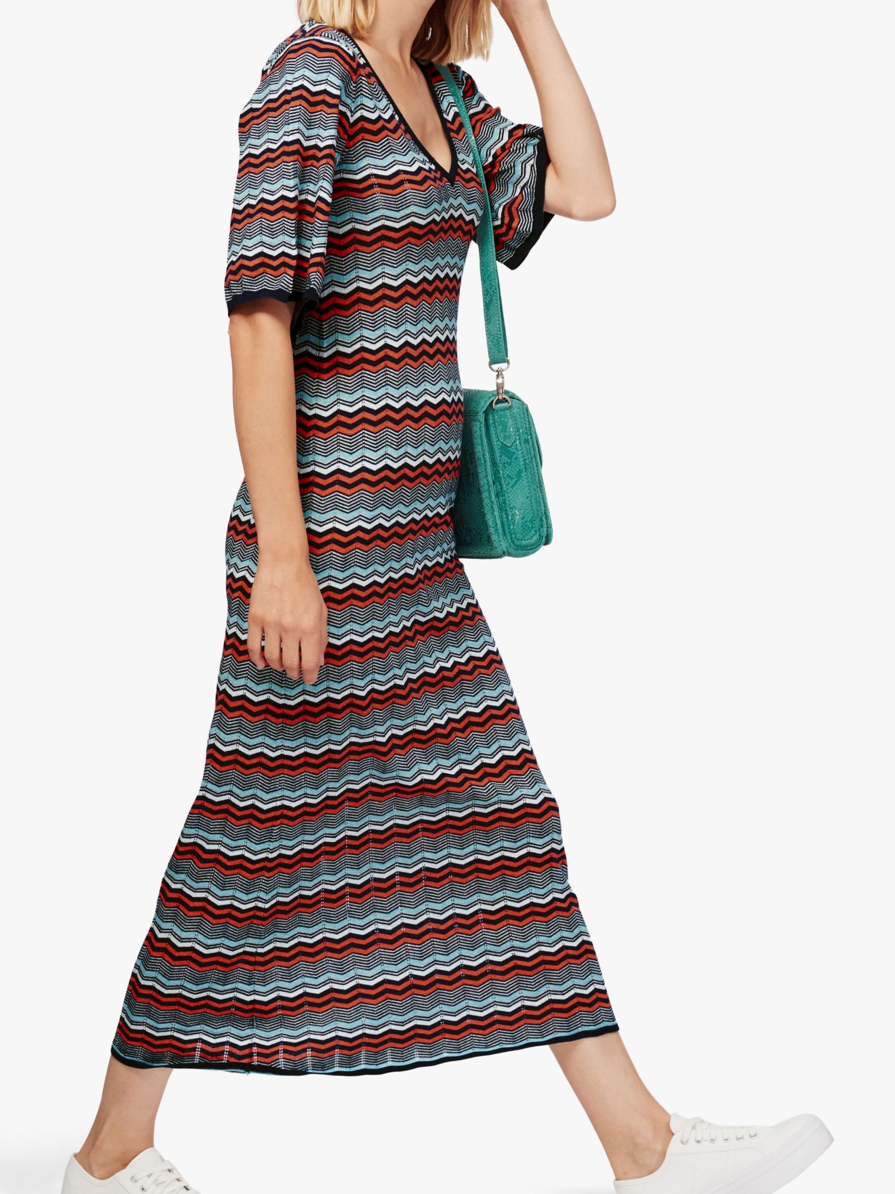 Brora Wave Knitted Maxi Dress