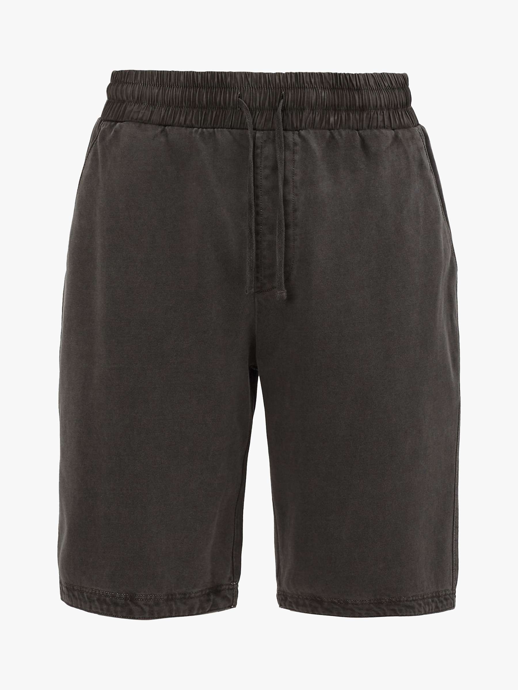 Buy AllSaints Pierce Shorts, Washed Black Online at johnlewis.com