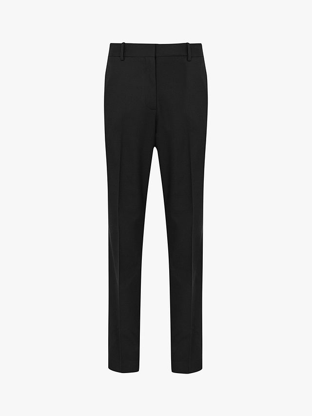 Reiss Hartley Slim Trousers, Black, 12R