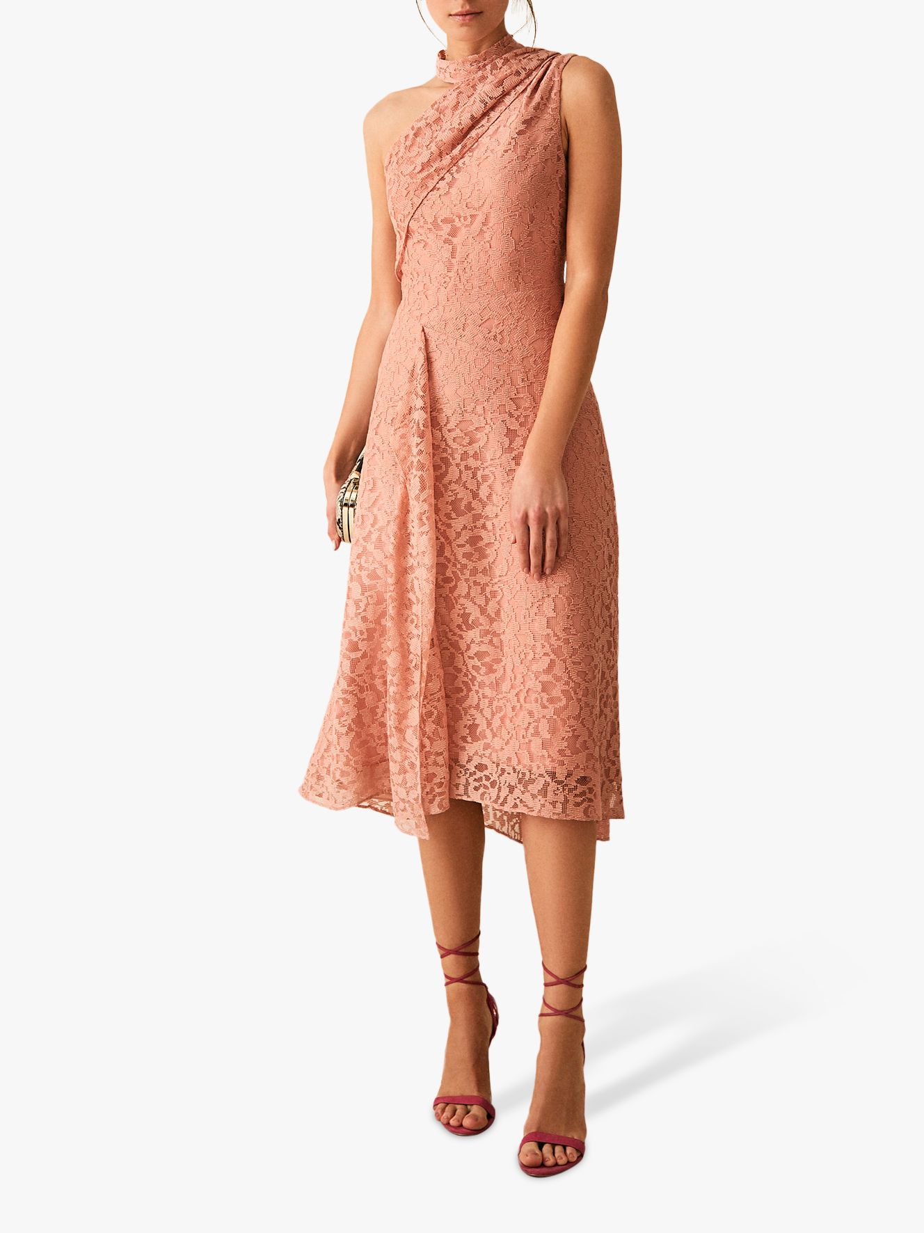 reiss blush dress