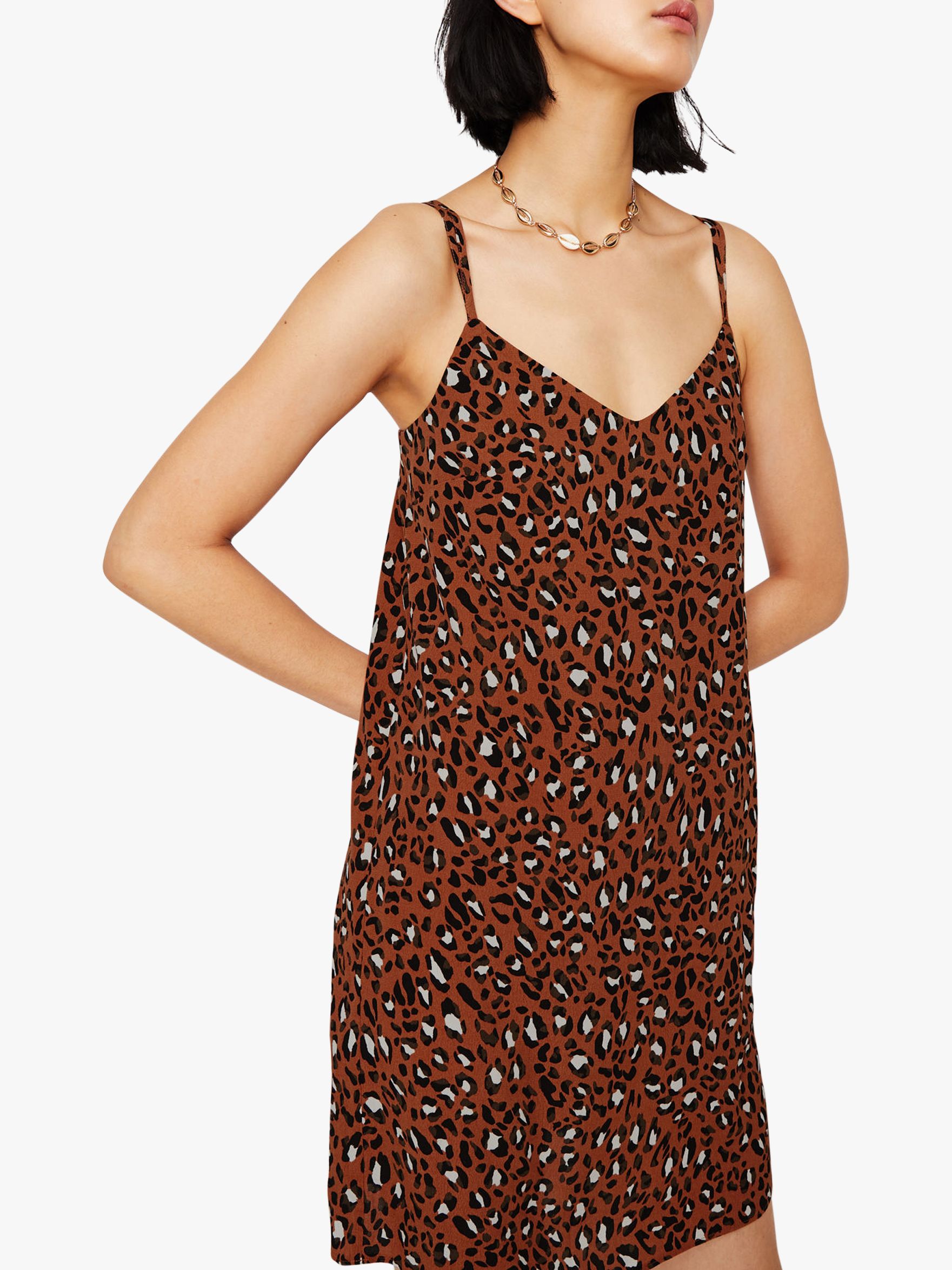 leopard print dress warehouse