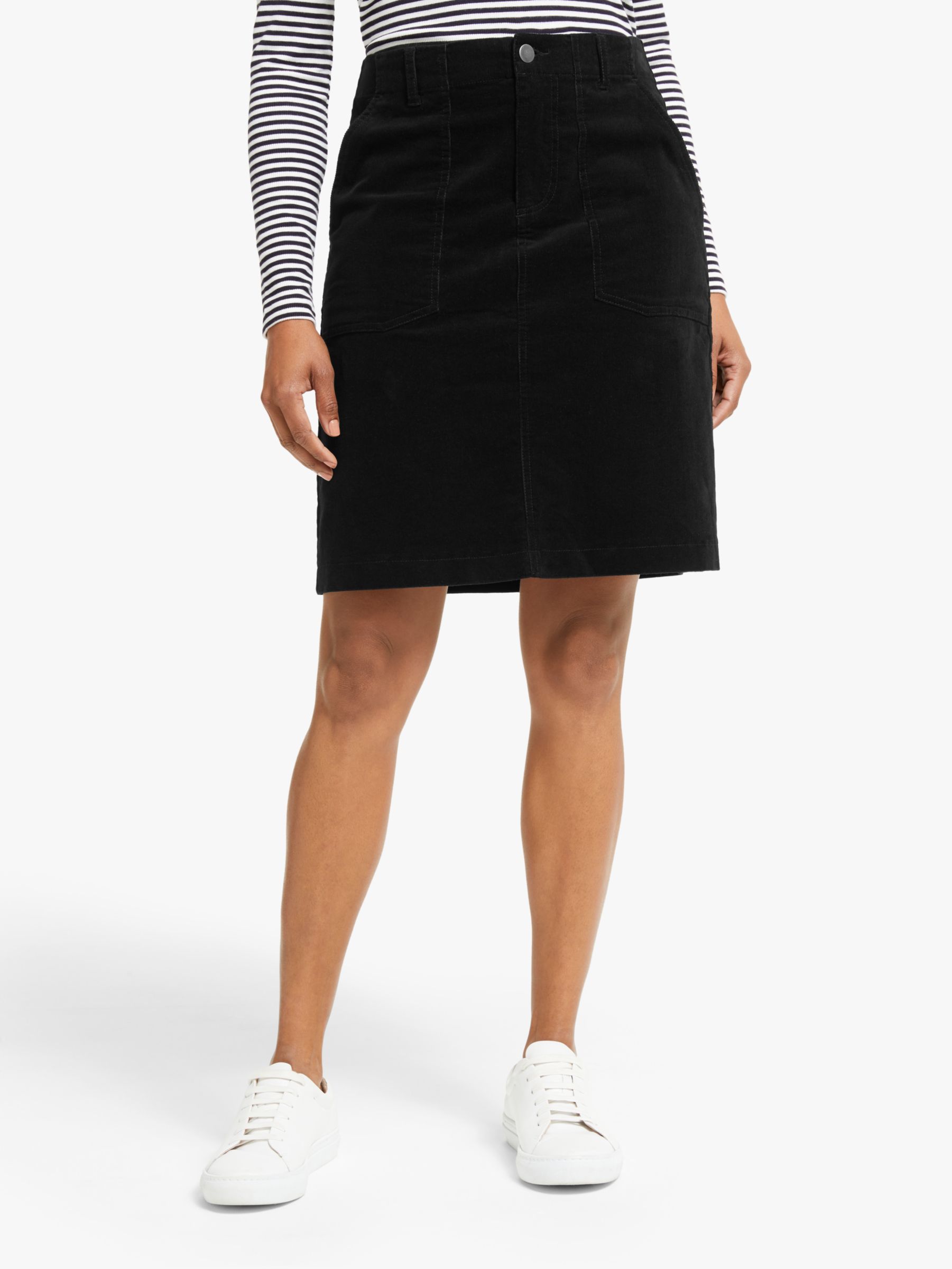 Collection WEEKEND by John Lewis Cord A-Line Utility Pocket Skirt