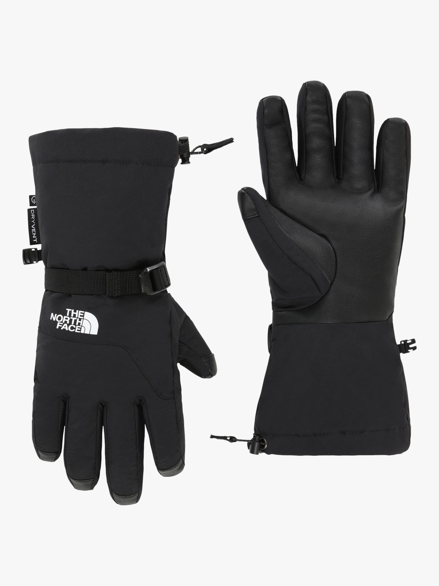 Etip Ski Gloves, TNF Black 
