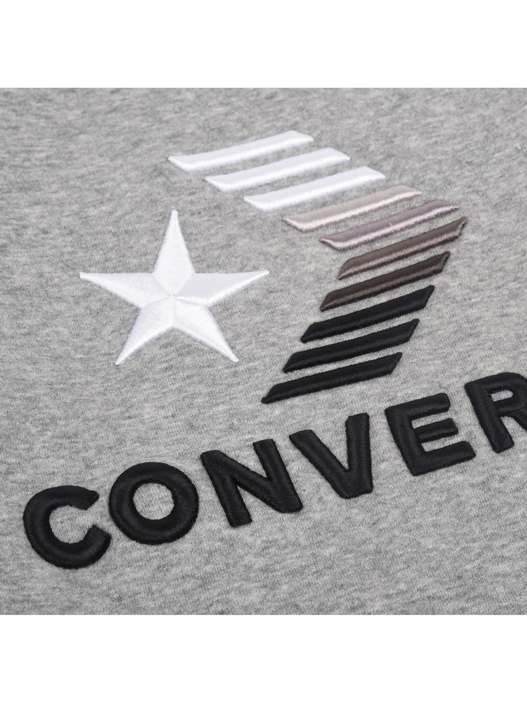 men's grey converse jumper
