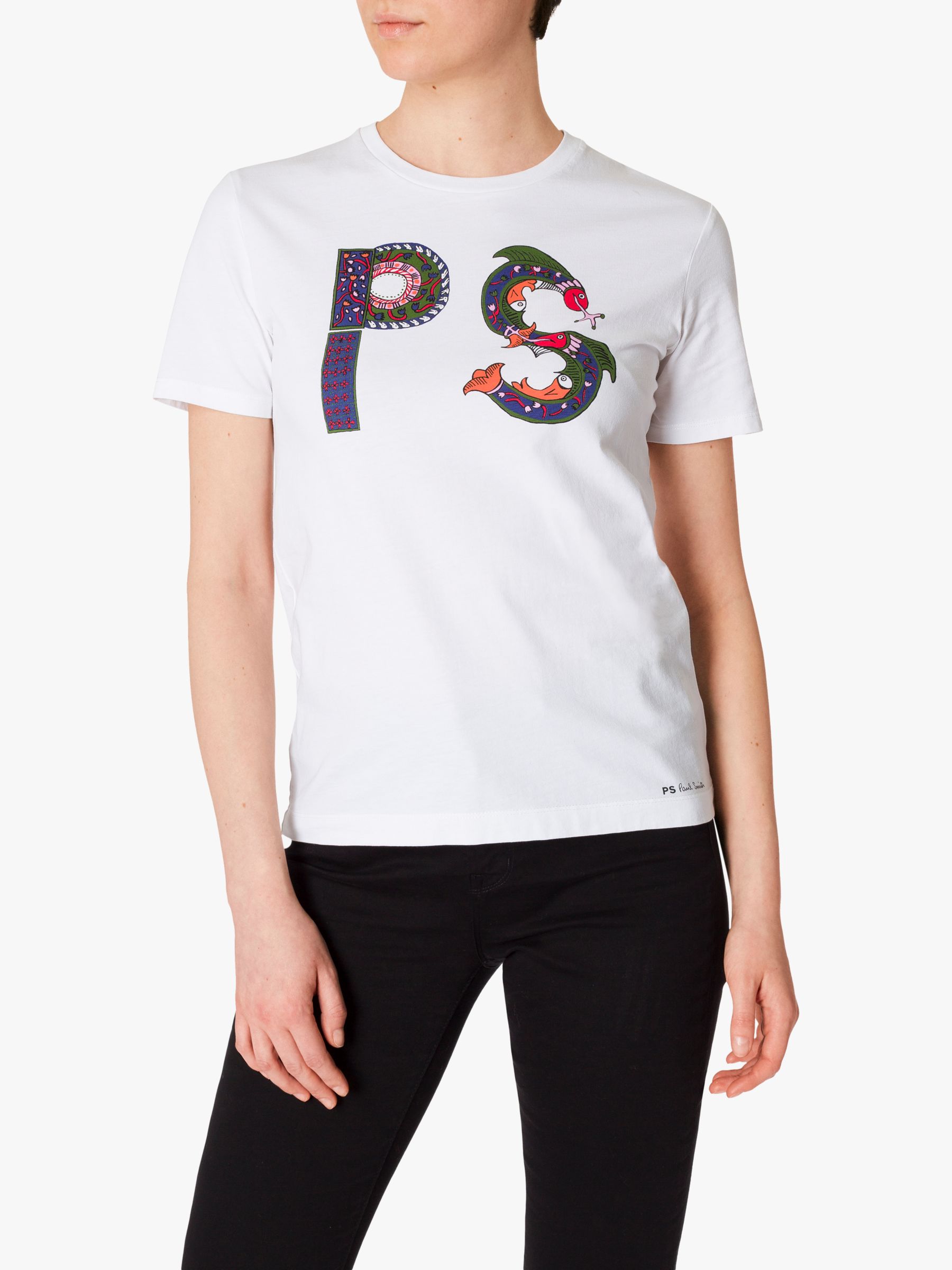 PS Paul Smith Illustration T-Shirt, White