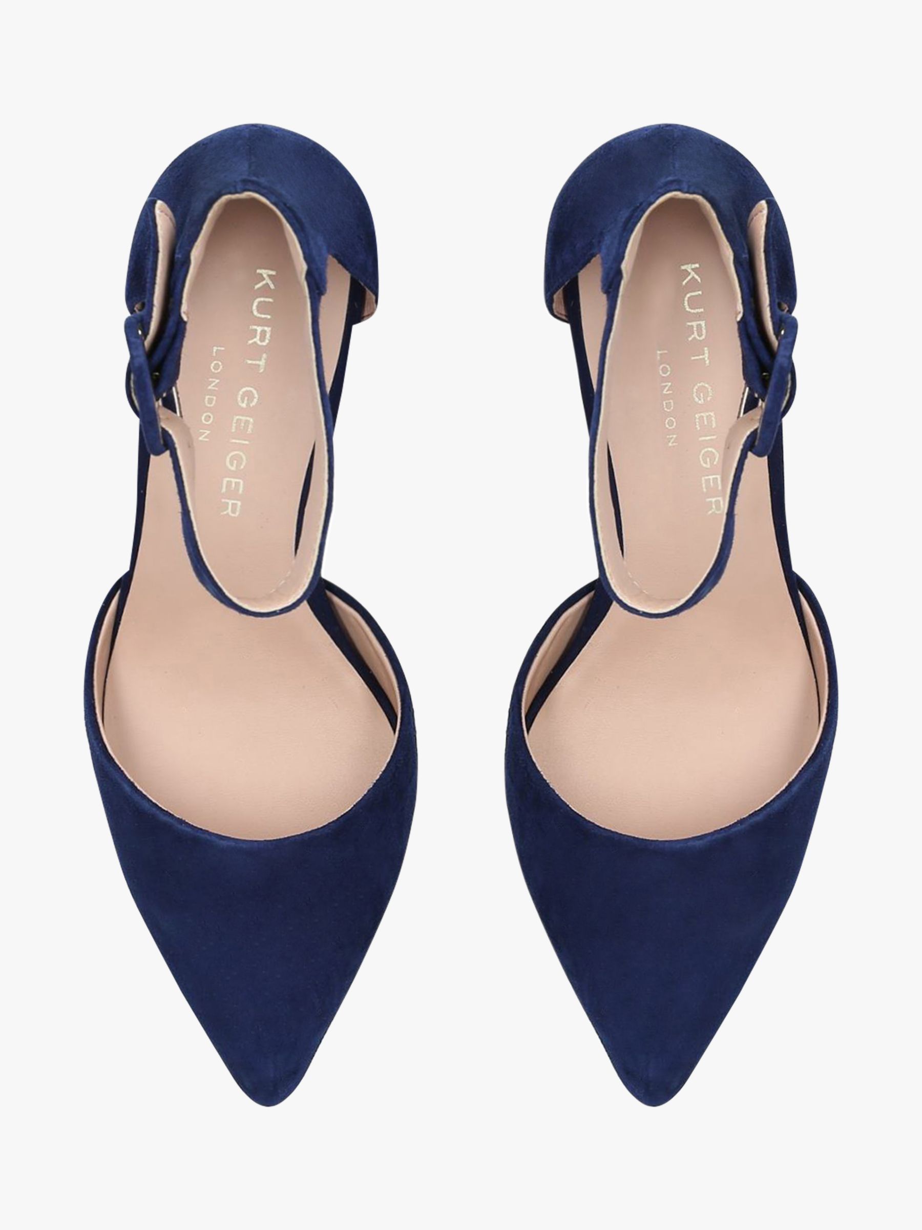 navy blue block heel shoes