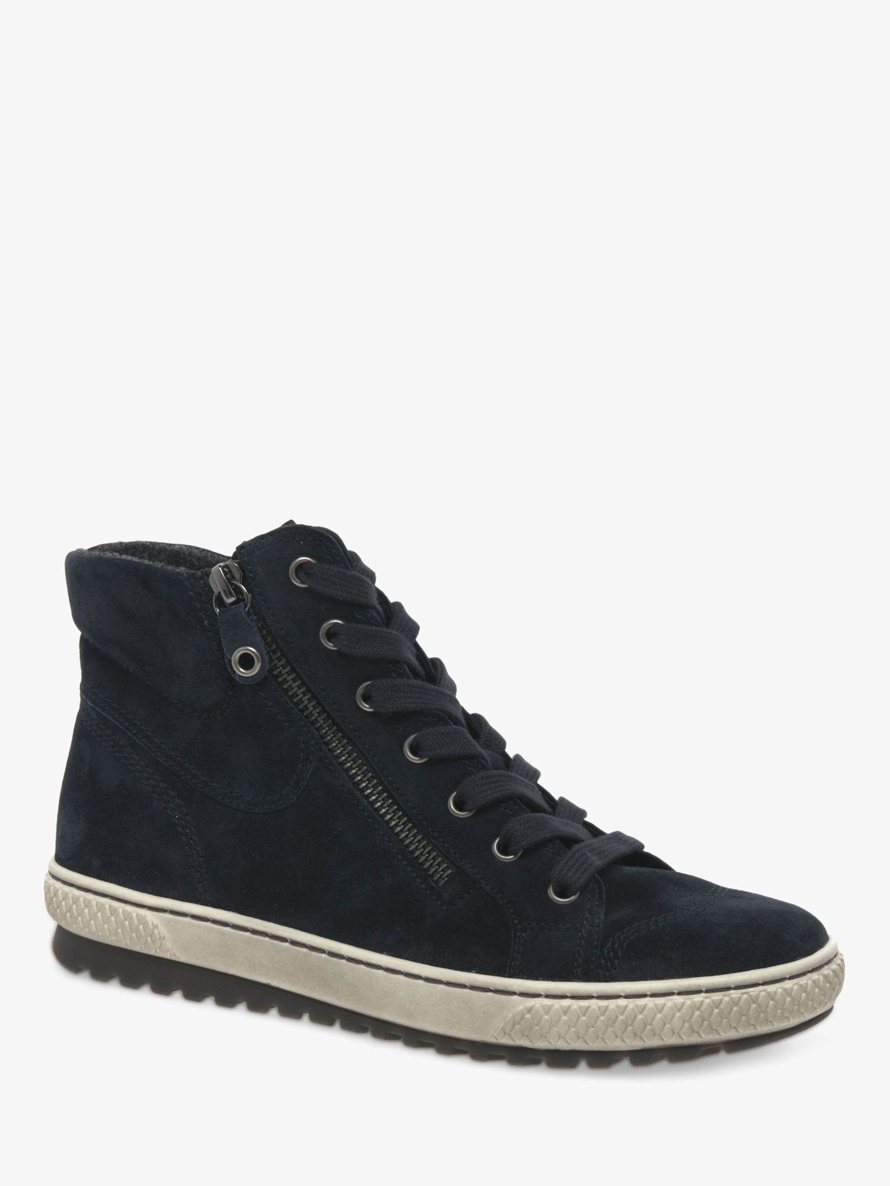 suede high top trainers