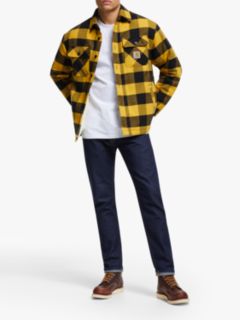 Carhartt WIP Merton Check Shirt Jacket, Colza Yellow, M