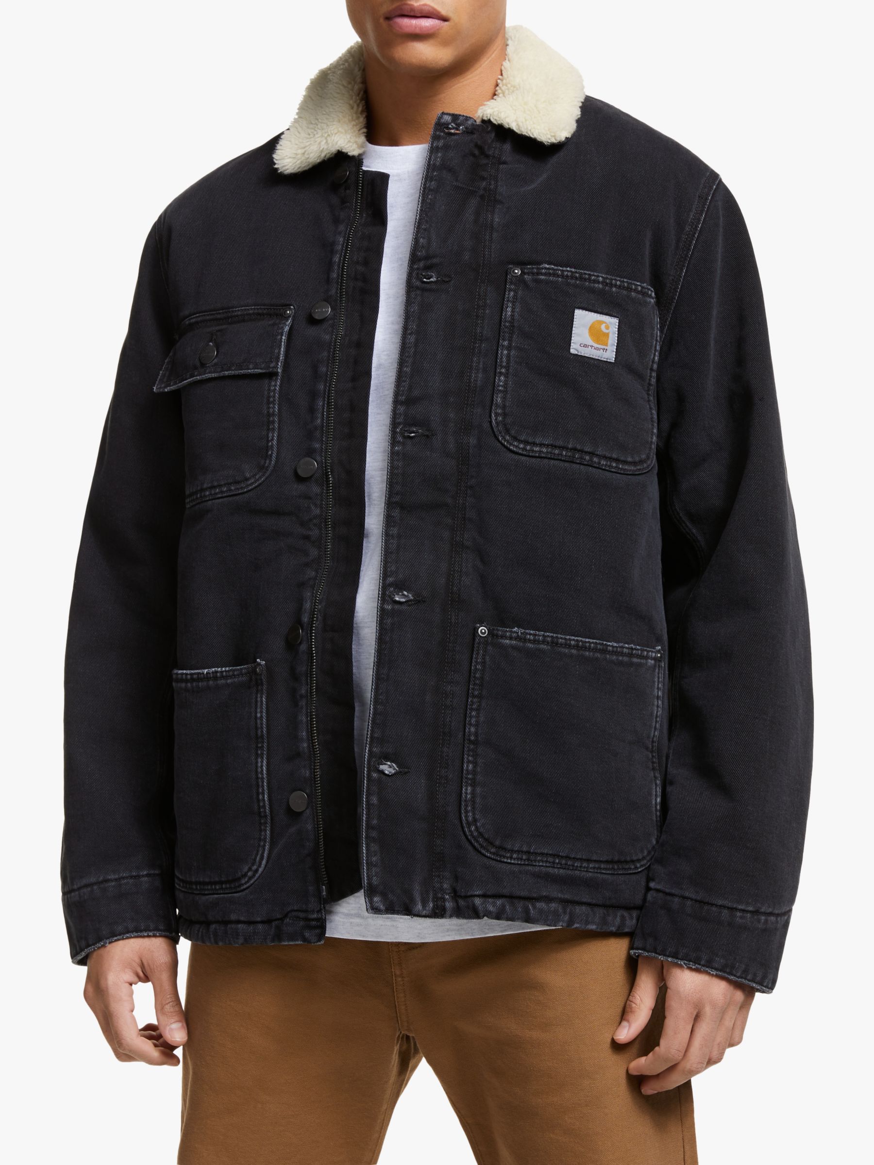 carhartt jean jacket mens
