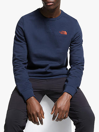 The North Face Logo Embroidery Sweatshirt, Montague Blue