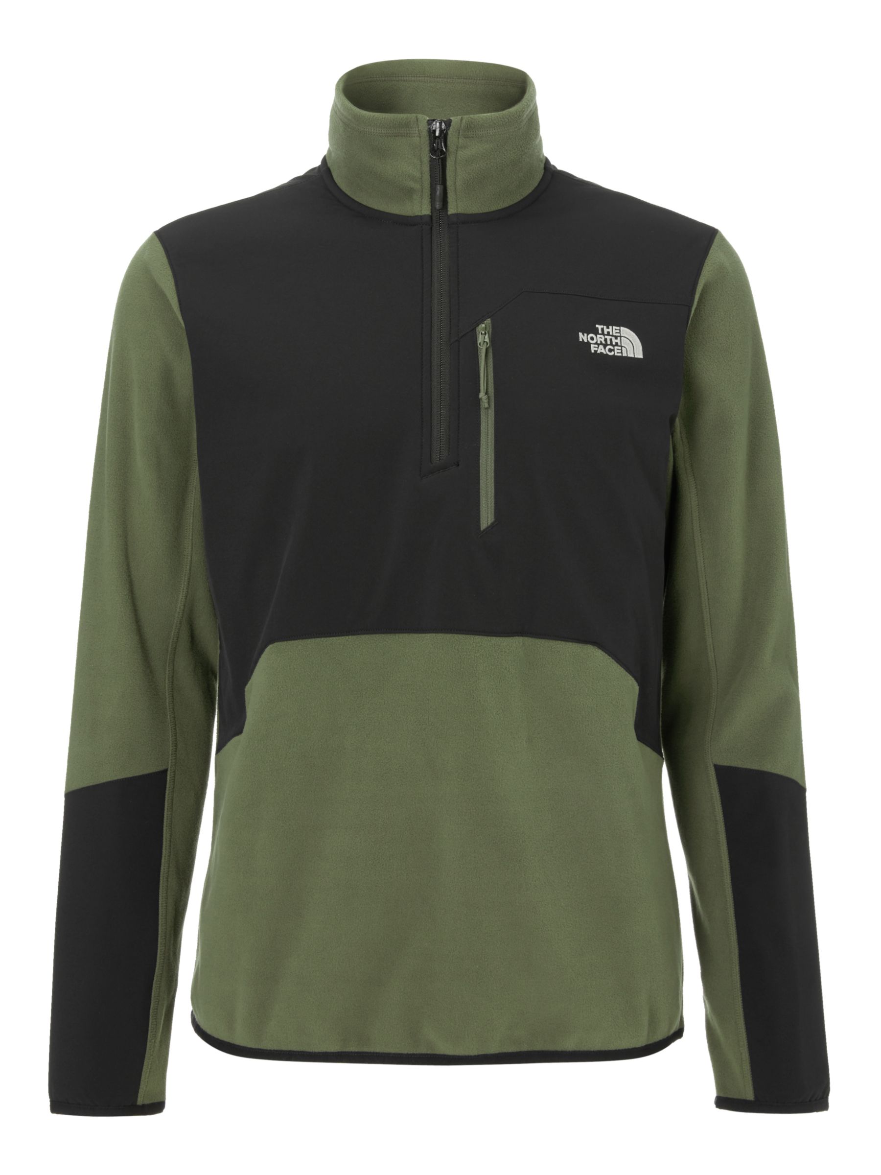 north face green jumper