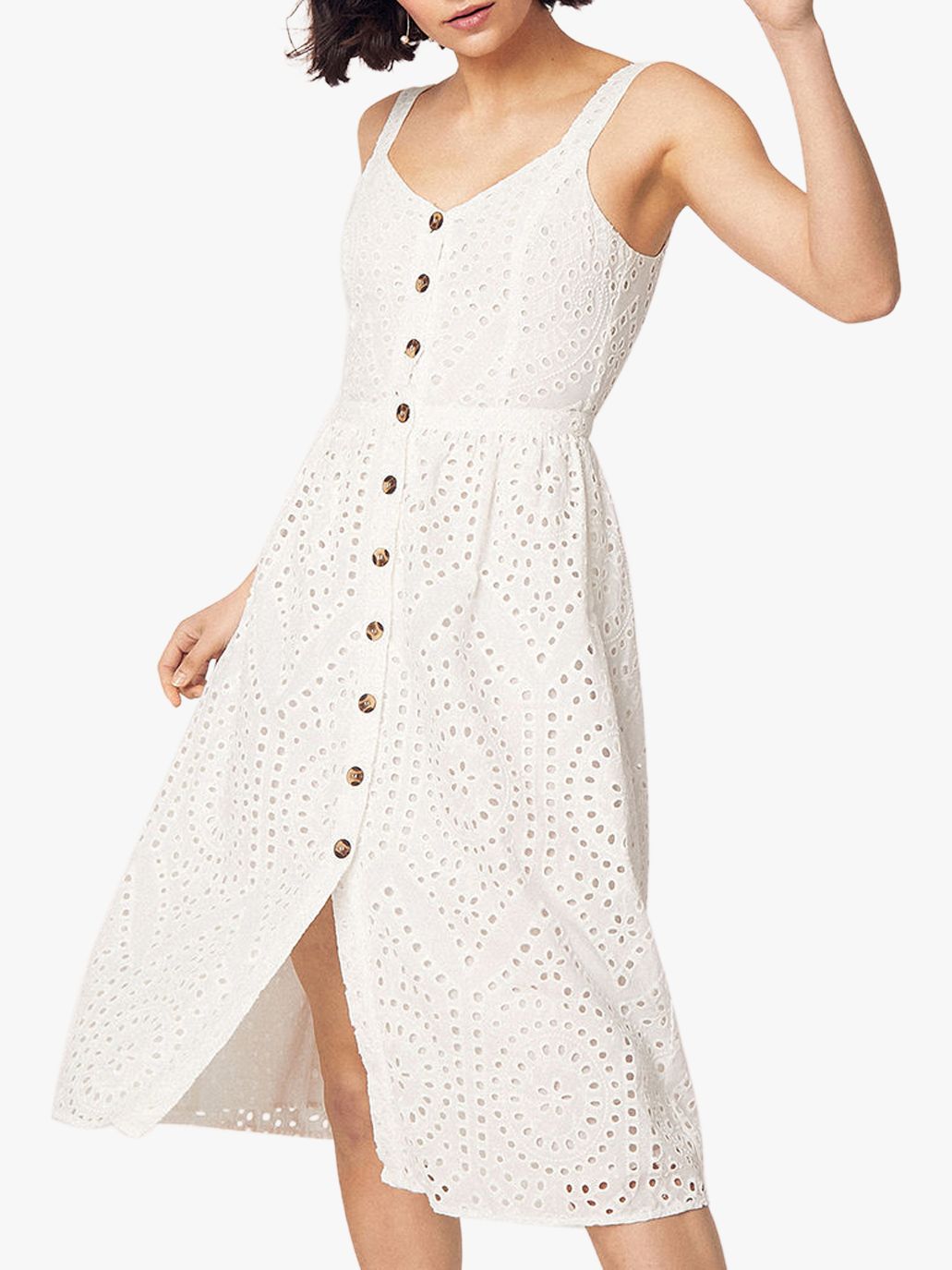 oasis broderie dress