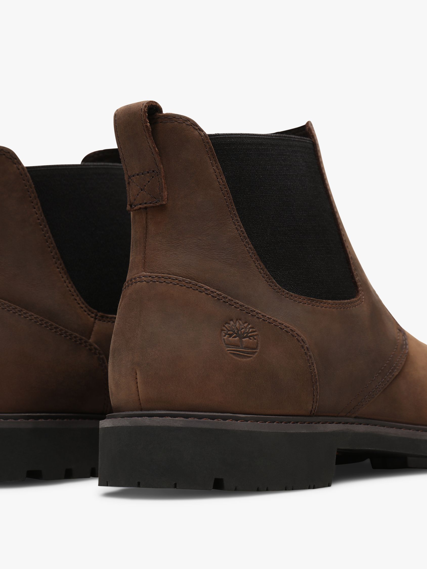 Buy Timberland Stormbucks Waterproof Leather Chelsea Boots, Brown Online at johnlewis.com