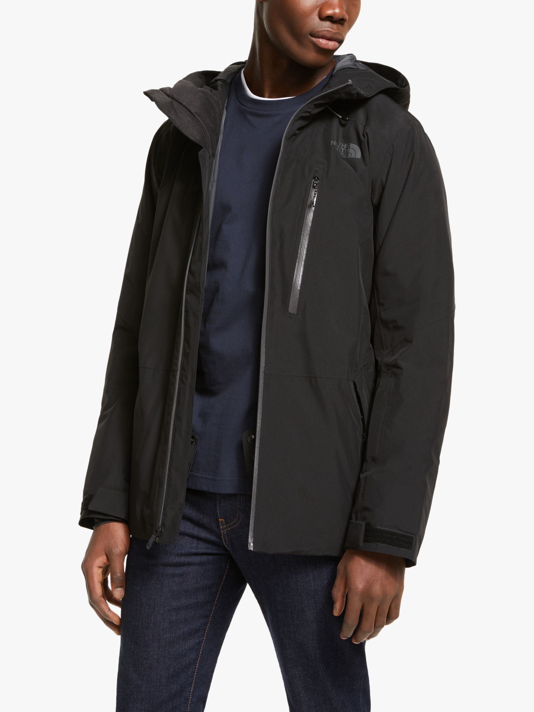 North Face Men's Waterproof Ski Jacket, TNF Black,