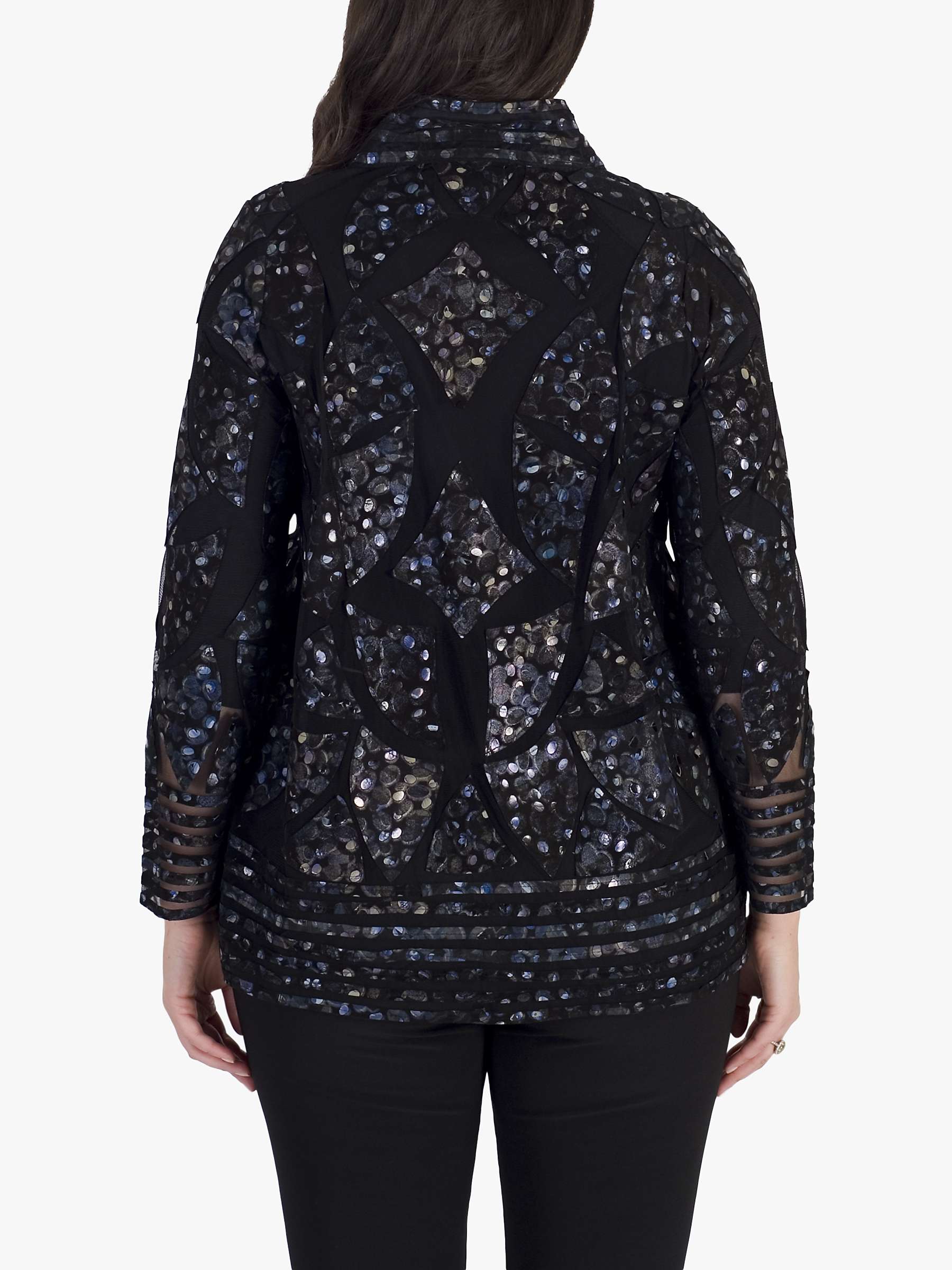 Buy Chesca Blossom Jacket, Navy Online at johnlewis.com