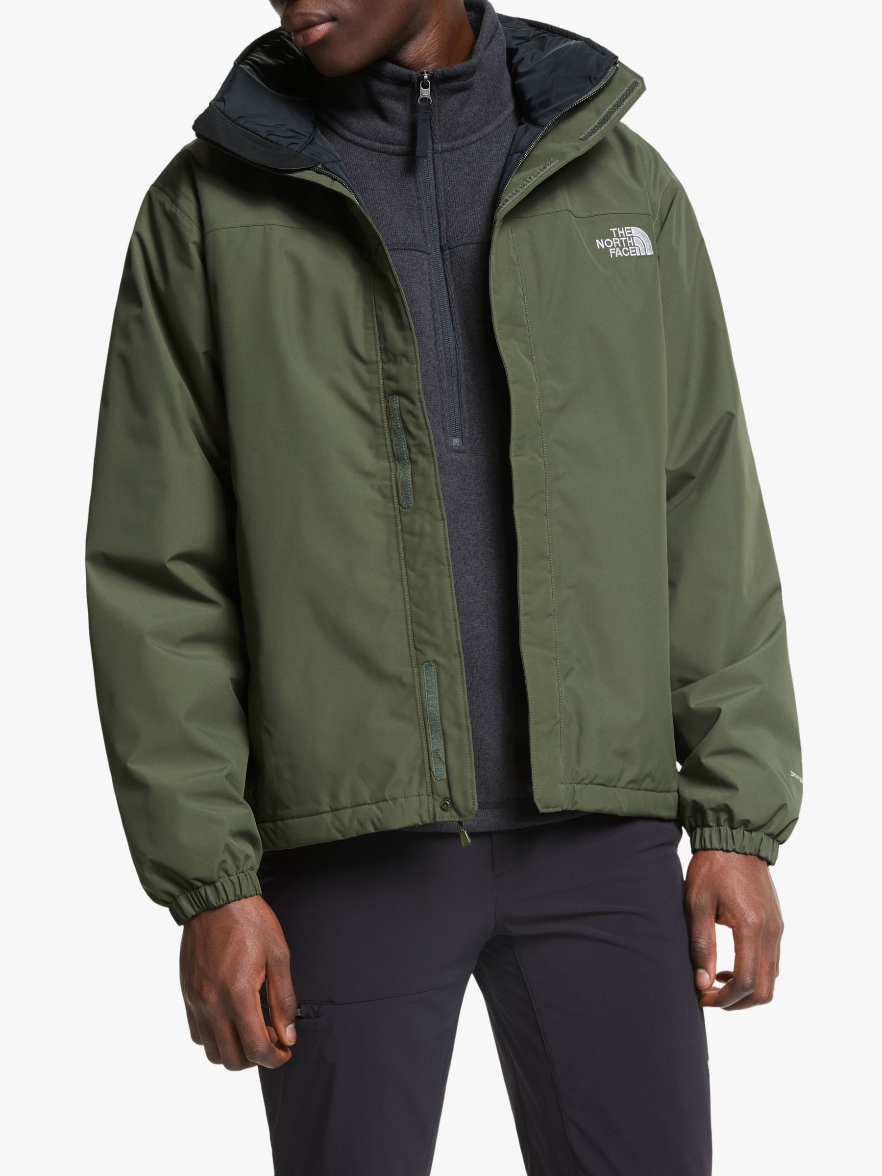 the north face resolve insulated waterproof men's jacket