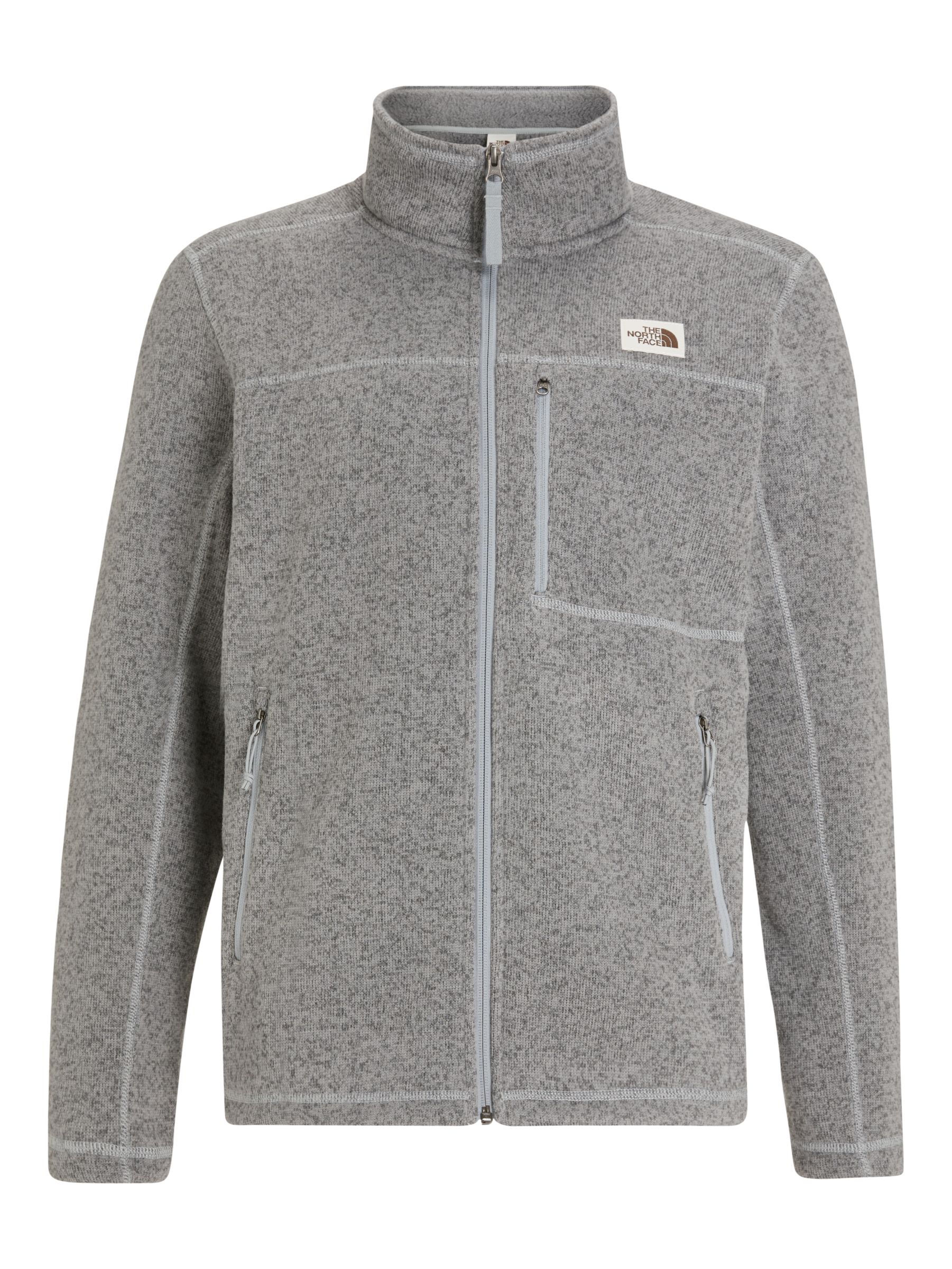 Branded North Face Sweater Jacket Medium Grey Heather