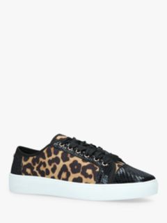 Carvela leopard sale trainers