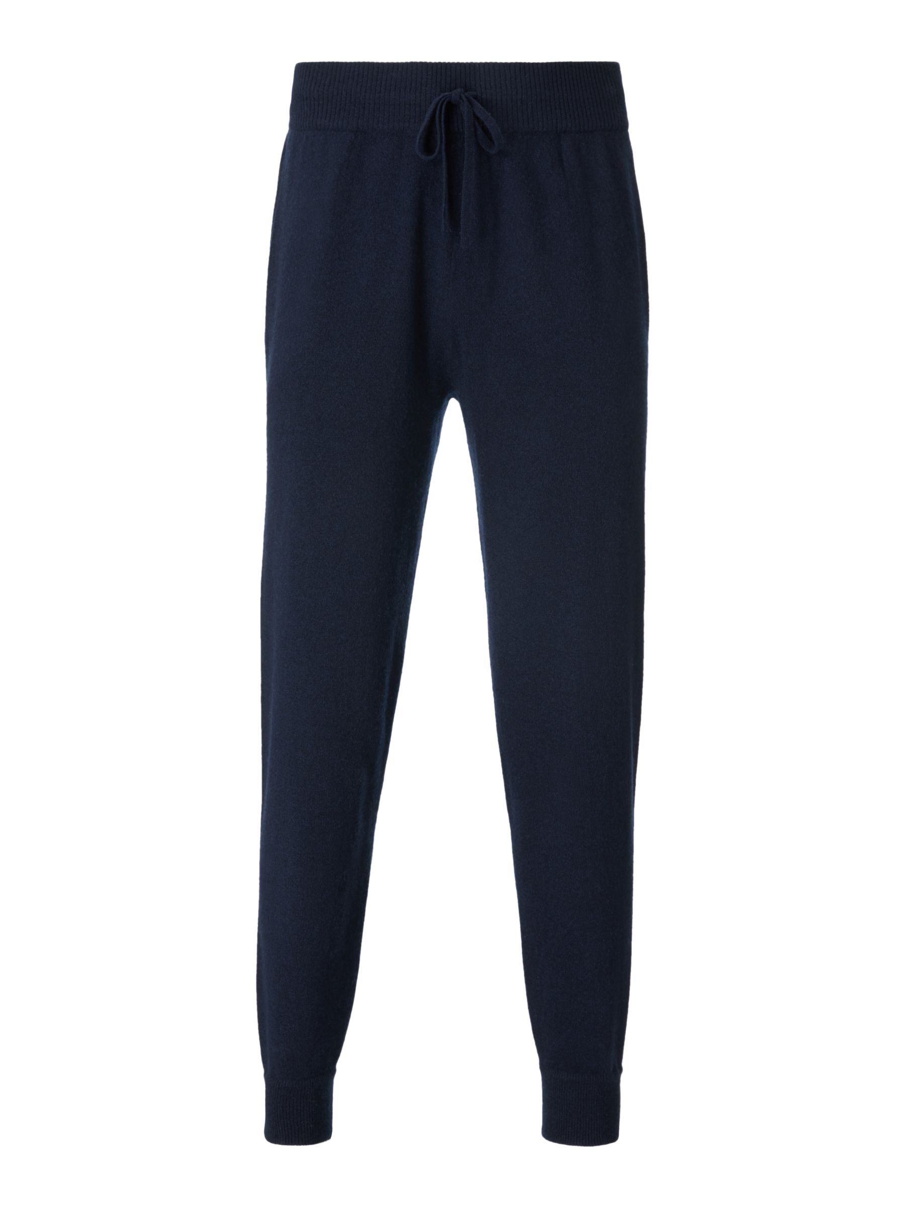 navy cashmere joggers