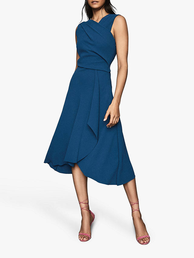 Reiss Marling Wrap Front Dress
