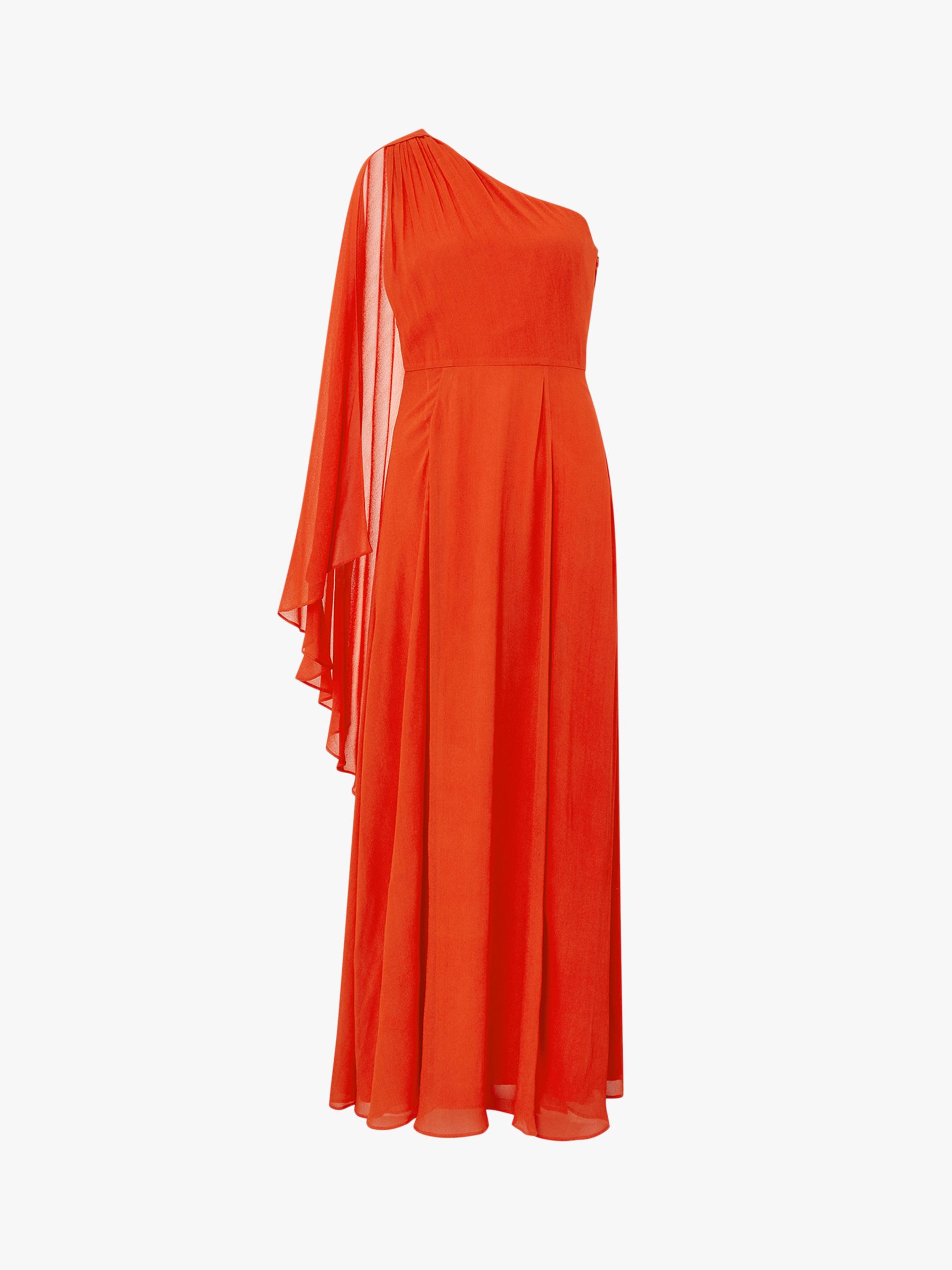 monsoon orange maxi dress