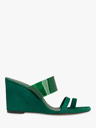 Whistles Thayer Leather Perspex Wedges