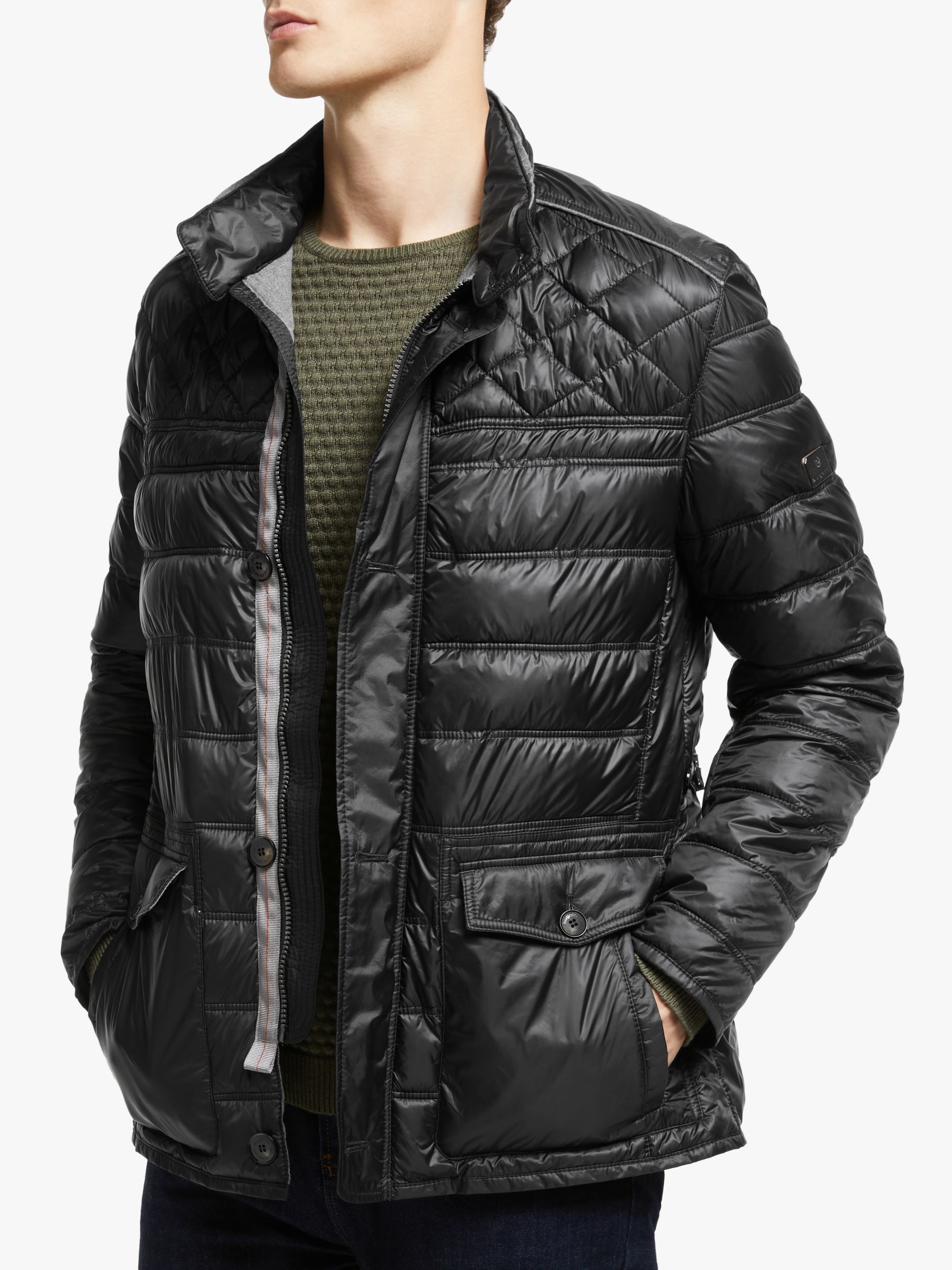 Bugatti Airseries Short Quilted Jacket, Navy