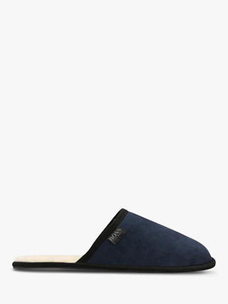 BOSS Home Suede Slippers