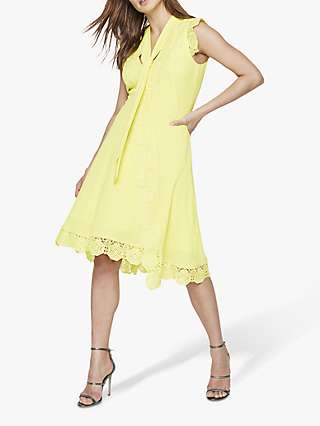 Damsel in a Dress Calinda Lace Dress, Yellow