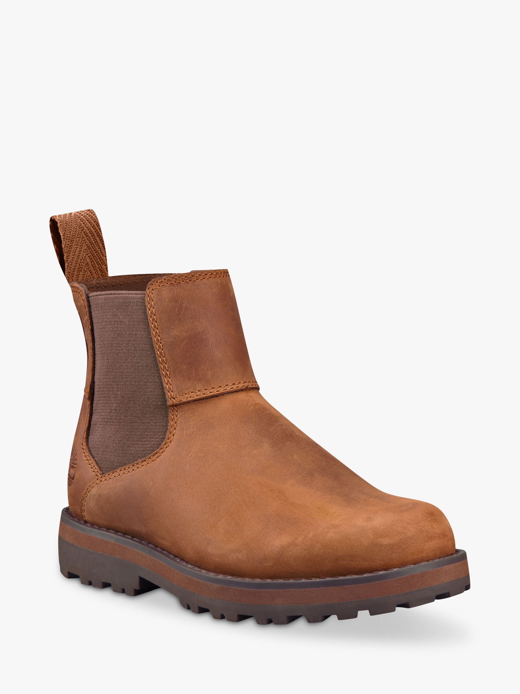 Courma Kid Chelsea Boots, Brown 