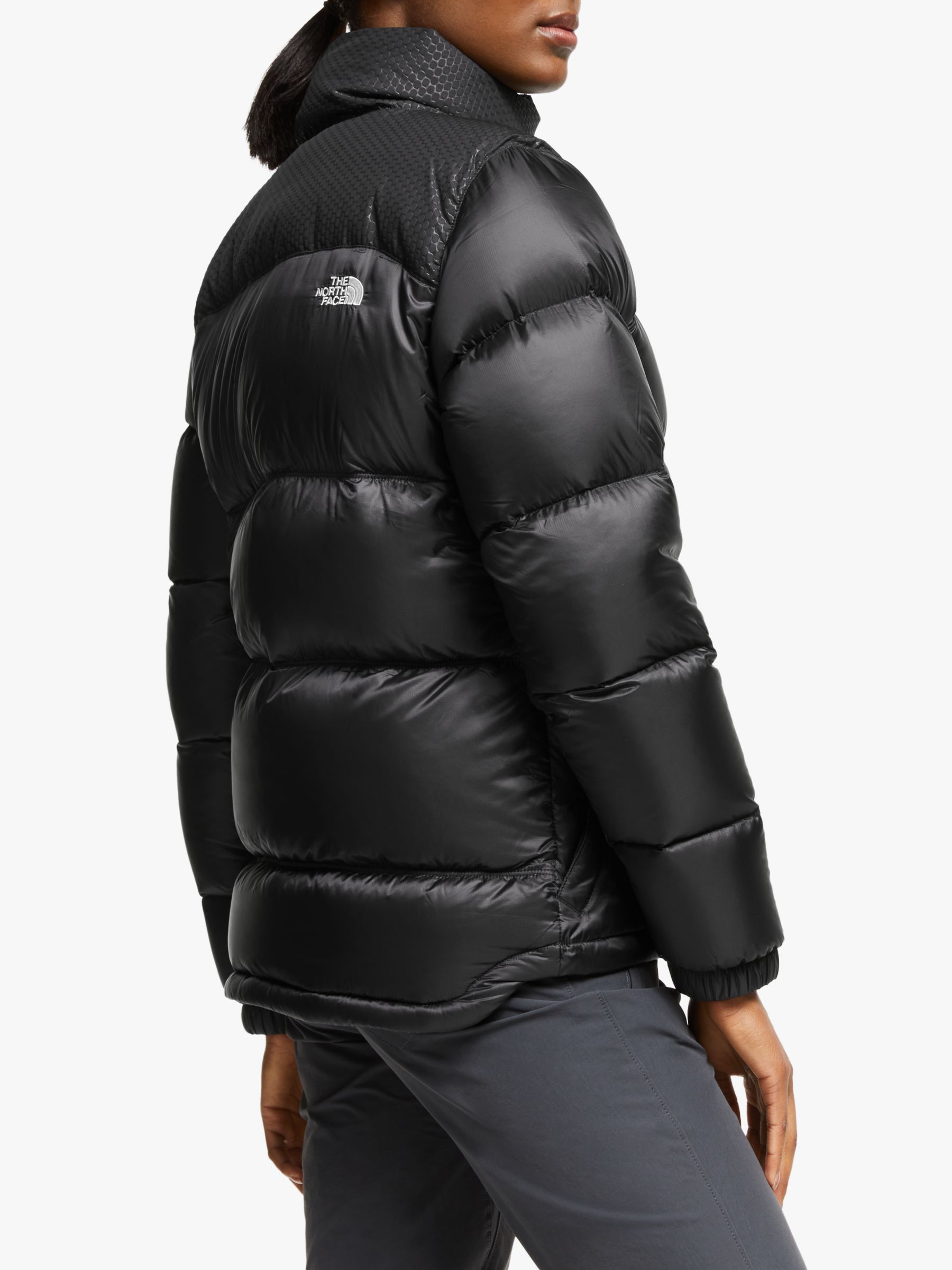 north face brown puffer coat