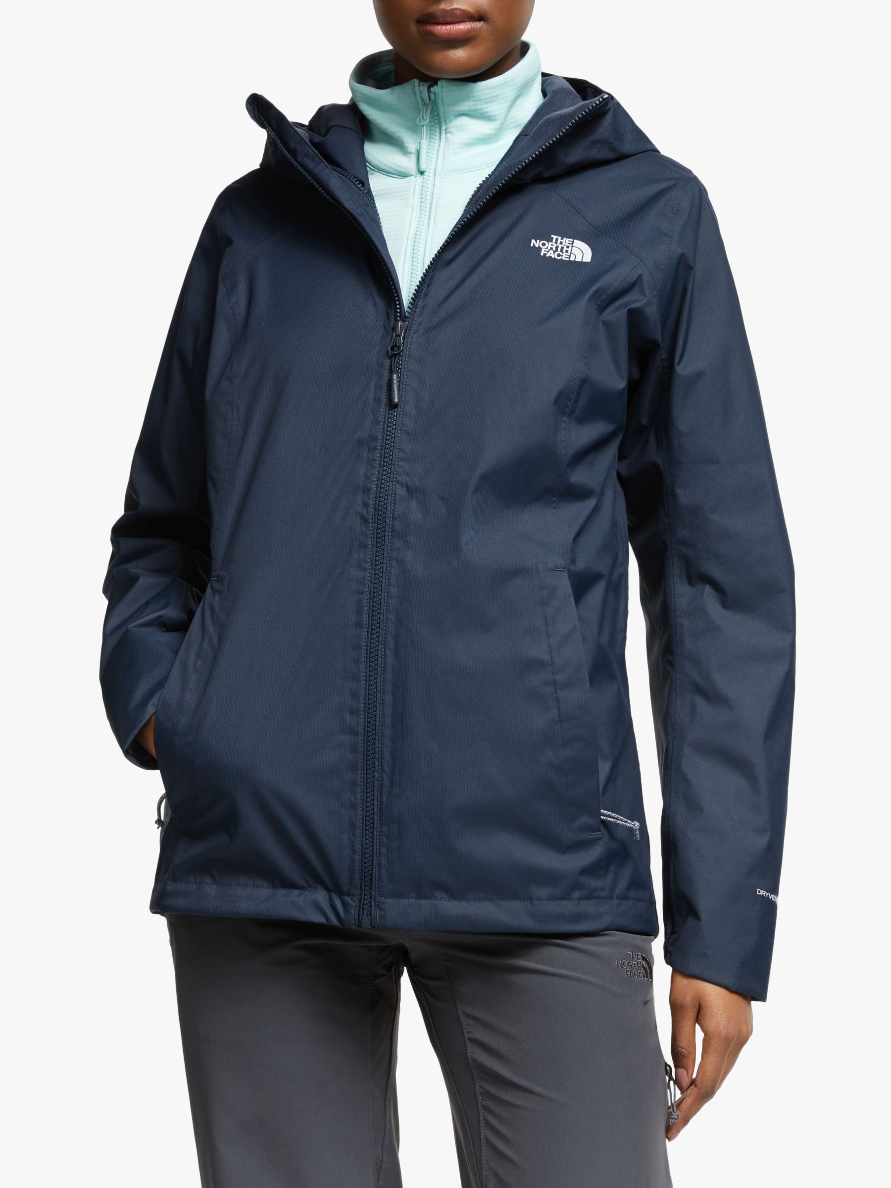 north face quest jacket urban navy